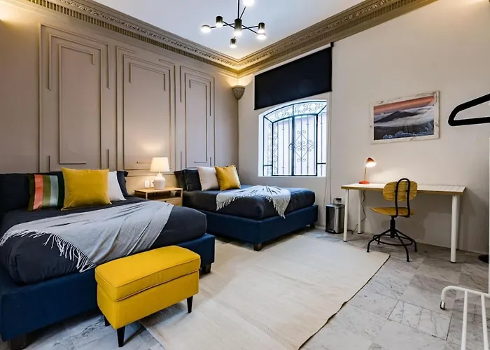 Artistic Haven In Roma Norte With Outdoor Dining Сasa de vacaciones